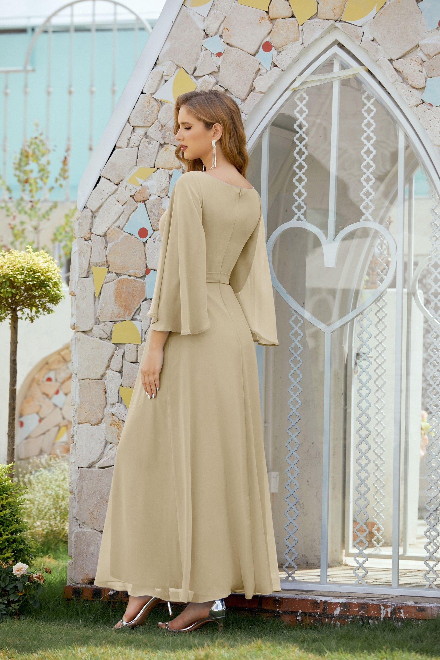 Sunnderly Kleider für die Brautmutter, formelles Ballkleid für Hochzeitsgäste, SY28012