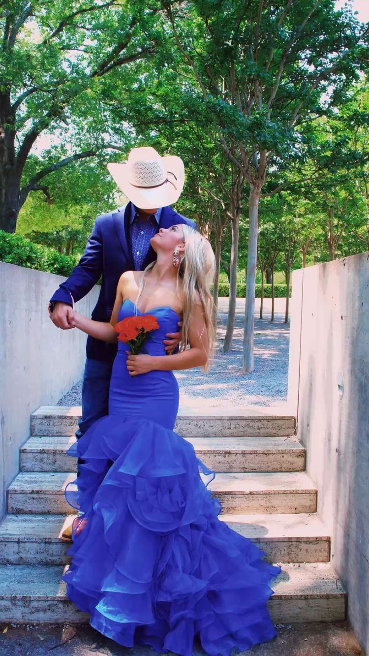 Königsblaues langes Ballkleid mit Satin-Tüllboden und Meerjungfrau-Abendkleid Y349