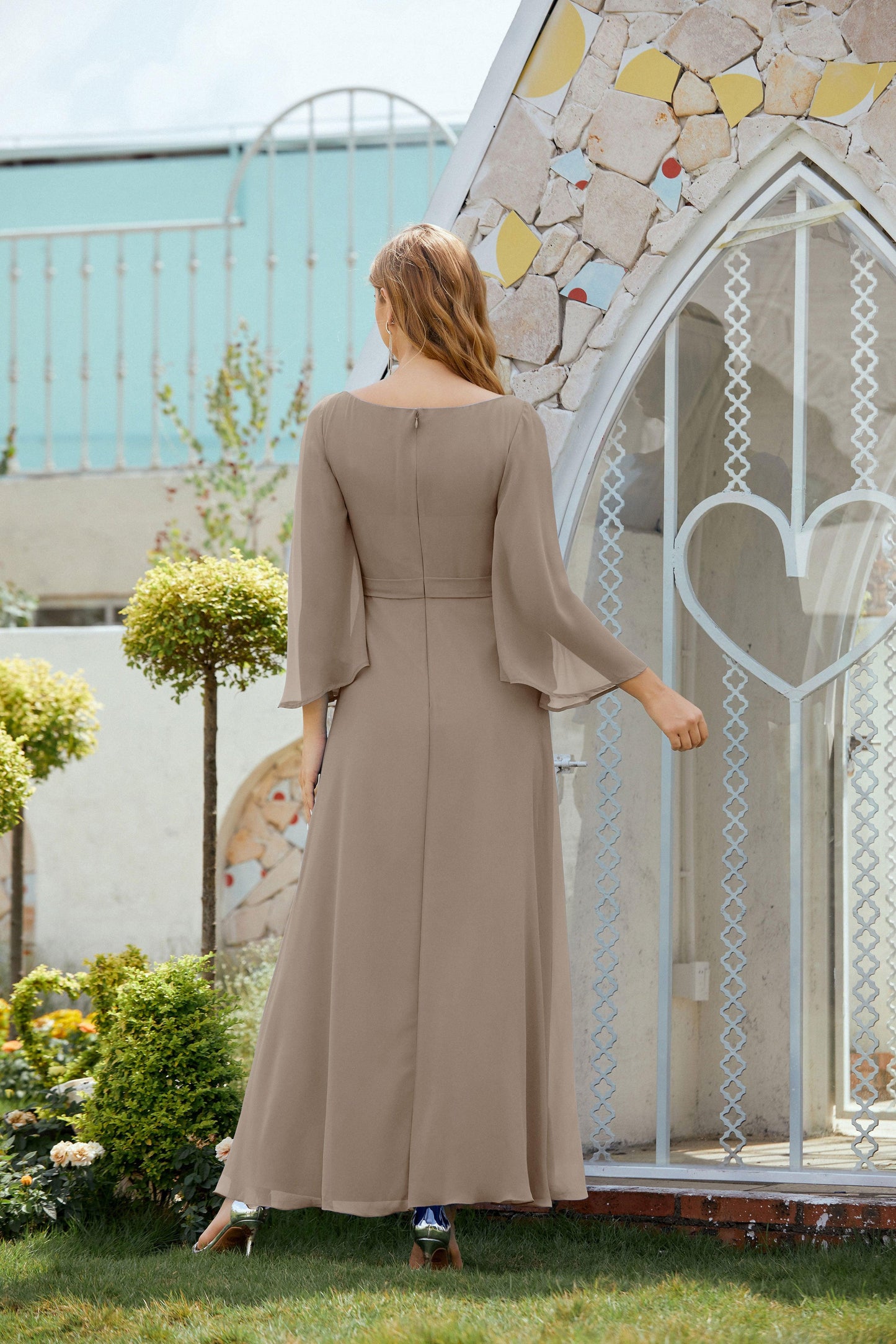 Sunnderly Kleider für die Brautmutter, formelles Ballkleid für Hochzeitsgäste, SY28012