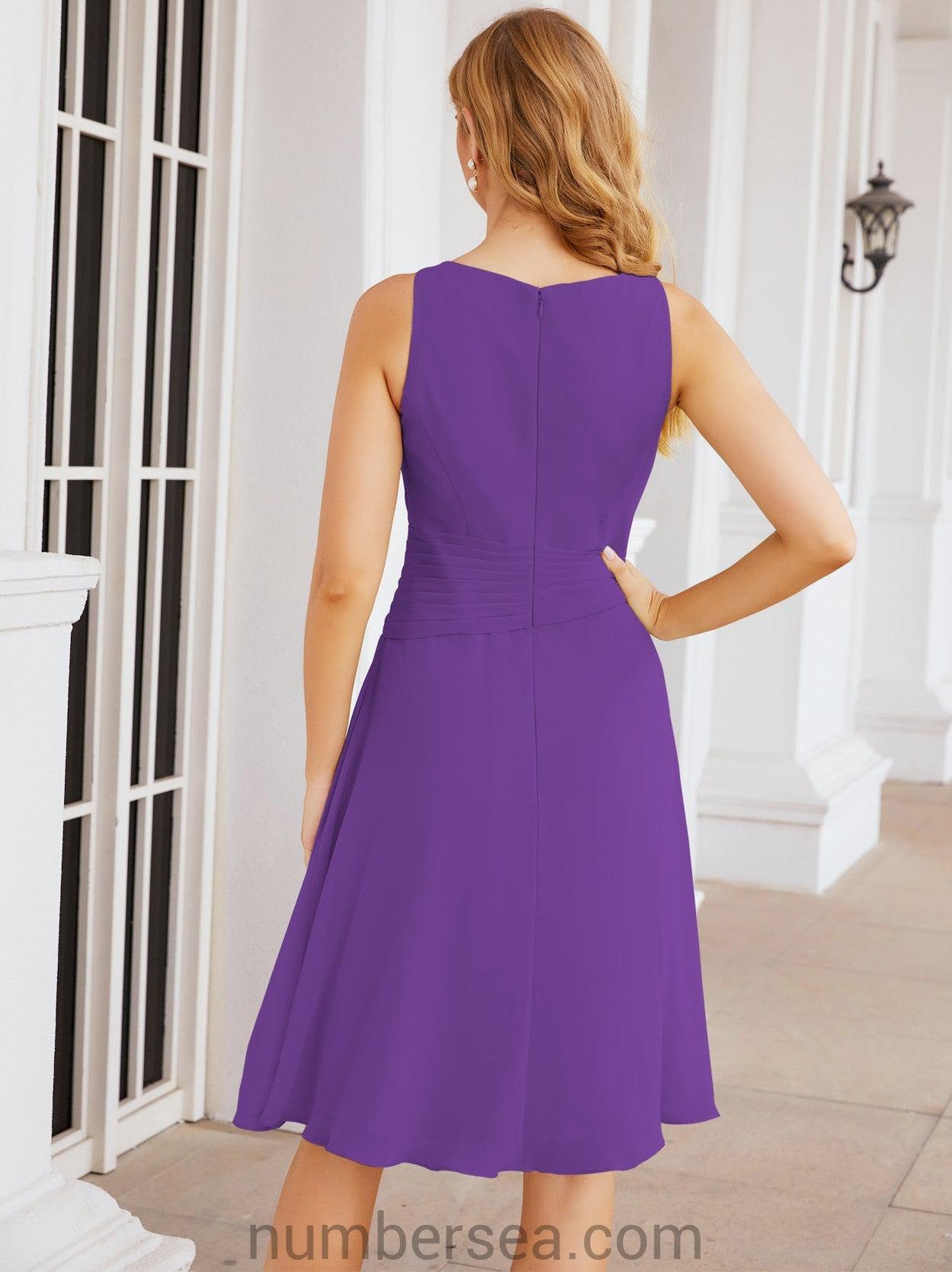 Sunnderly Mother of The Bride Dresses Prom Dress Casual Pleated Dress SY28065