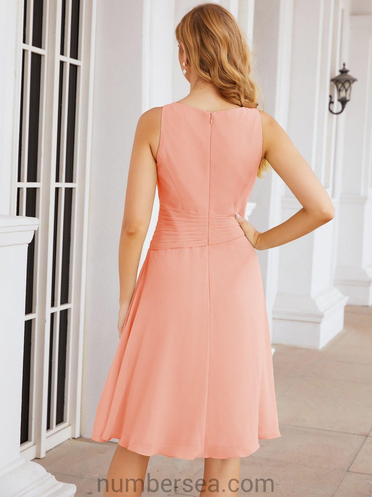 Sunnderly Mother of The Bride Dresses Prom Dress Casual Pleated Dress SY28065