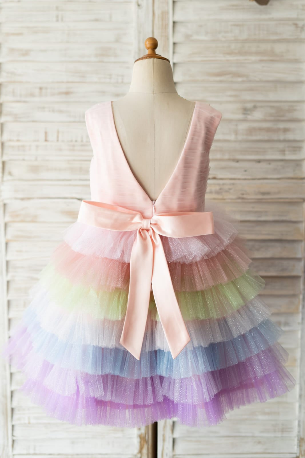 A-Linie Tüll Knielanges Kleid (2003227679)