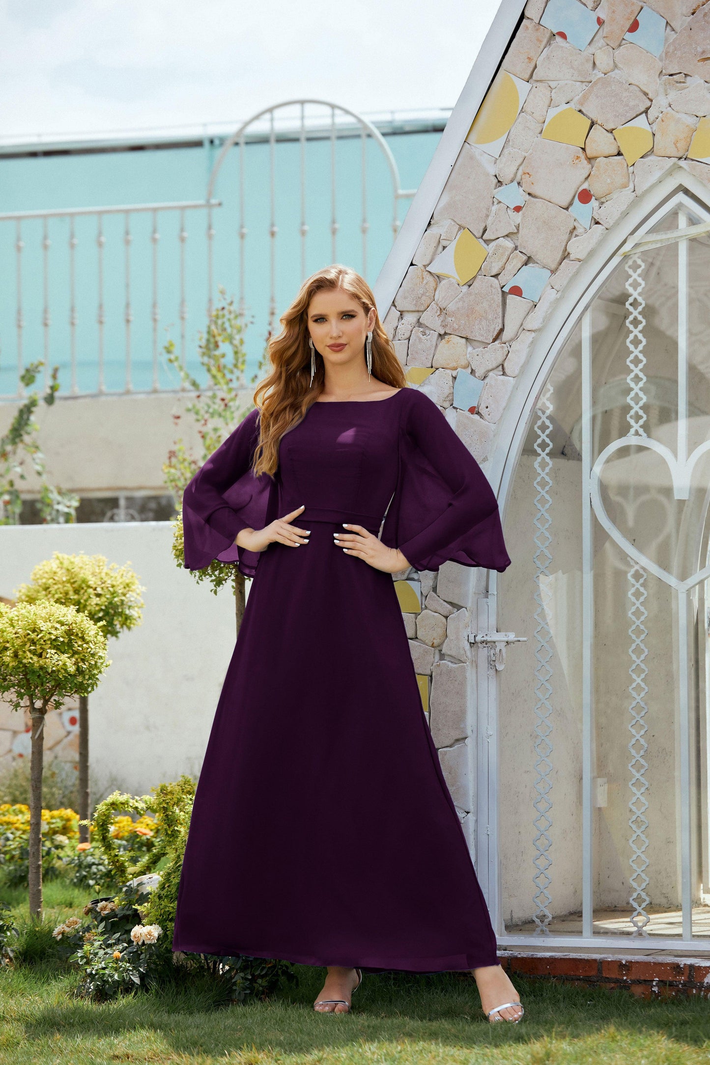 Sunnderly Kleider für die Brautmutter, formelles Ballkleid für Hochzeitsgäste, SY28012