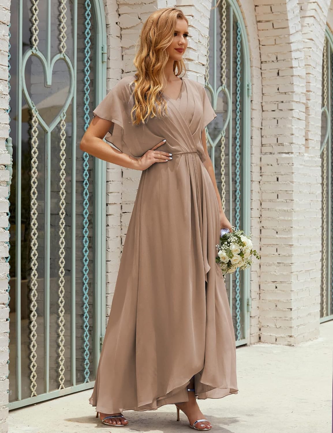 Sunnderly Mother of Bride Dresses Formal Prom Gowns for Wedding Guests
