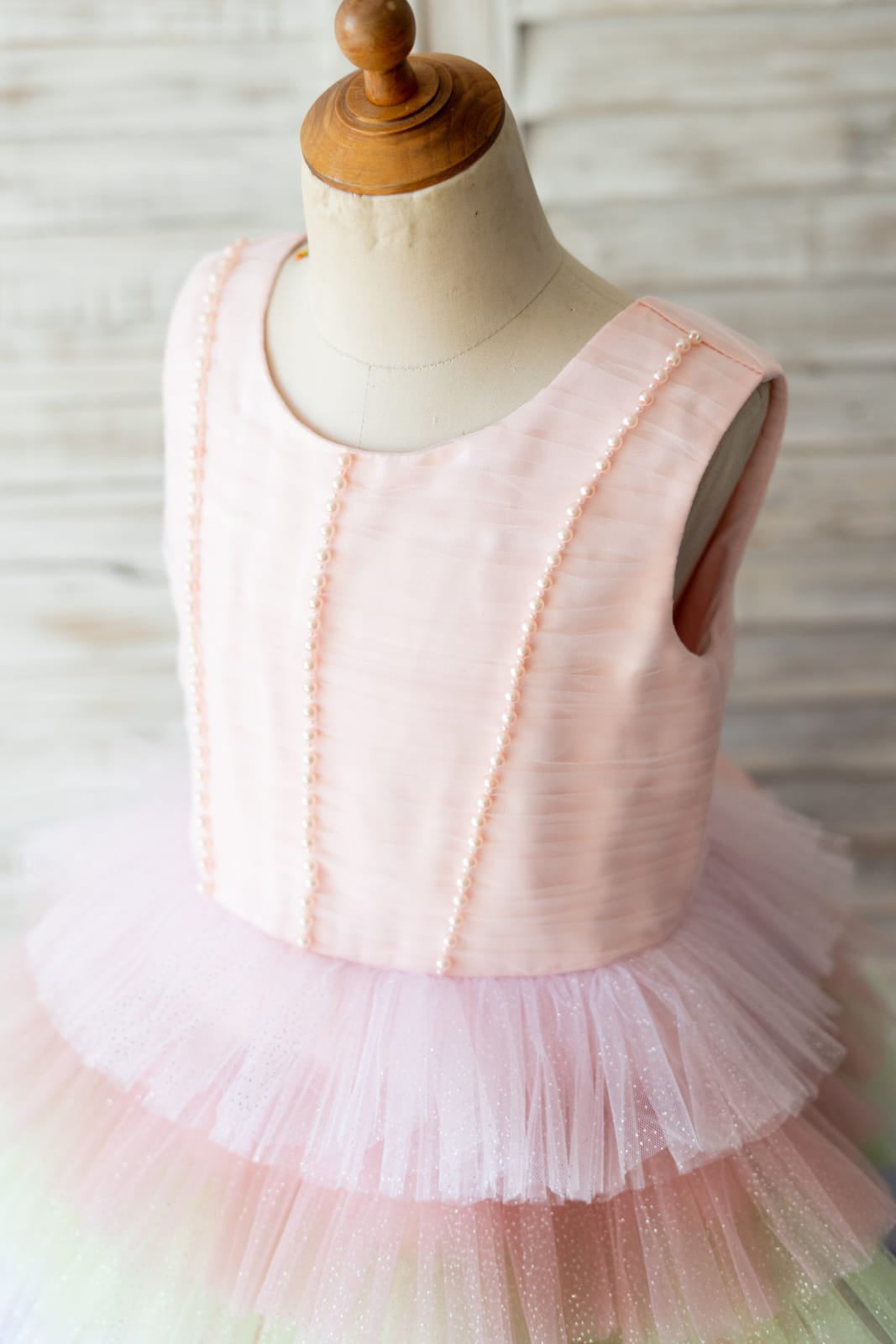 A-Linie Tüll Knielanges Kleid (2003227679)