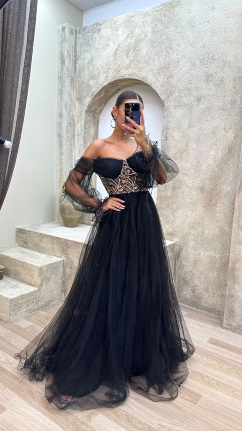 Trägerloses mintgrünes Korsett-Tüllkleid Ballkleid Abendkleid Y4912