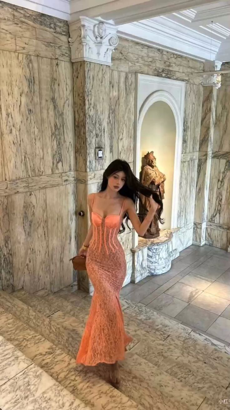 Sexy Spitze Meerjungfrau Ballkleid Langes Abendkleid Y7693