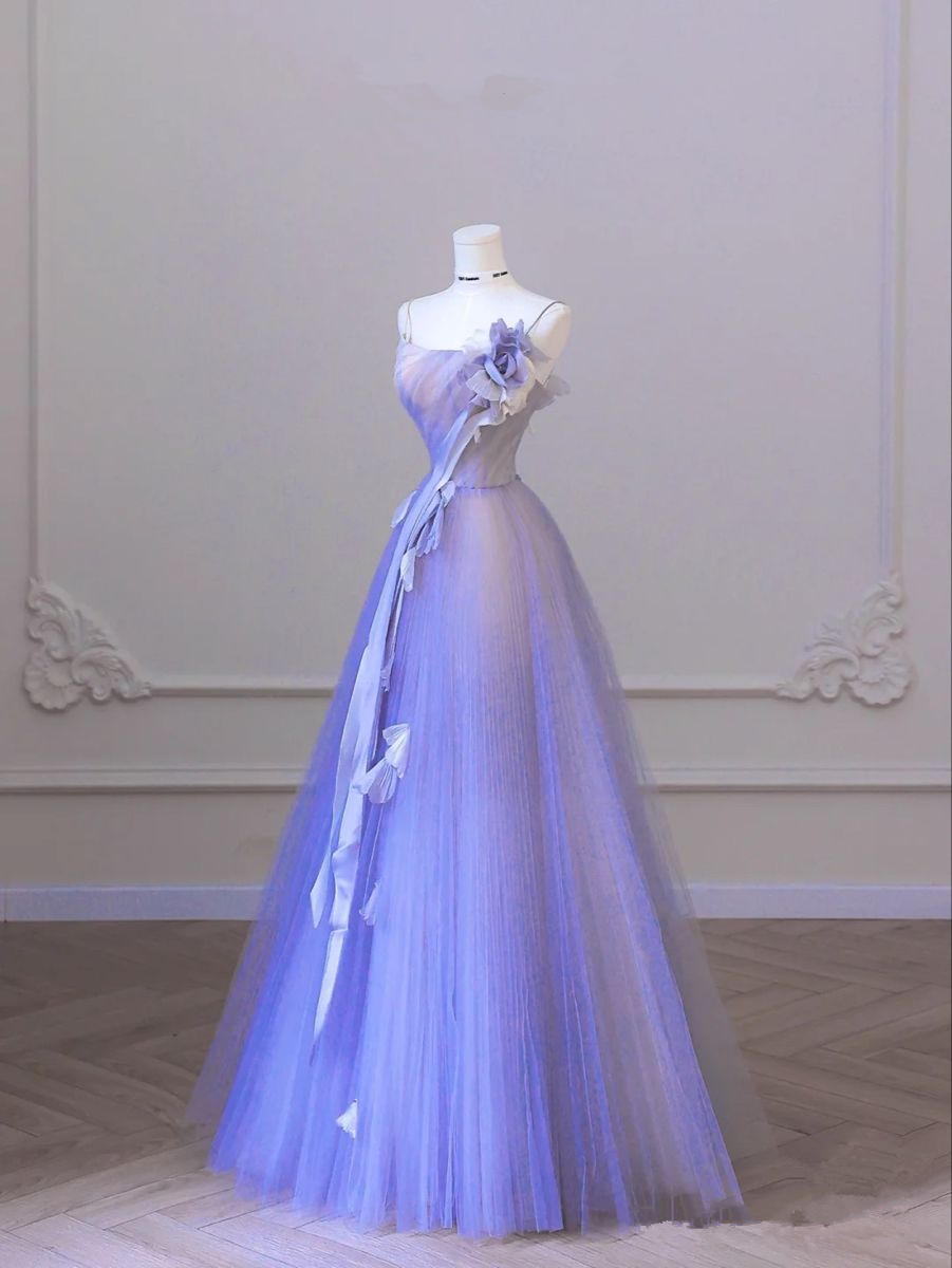 Charmantes A-Linien-Tüll-Ballkleid, Abendkleid Y2369