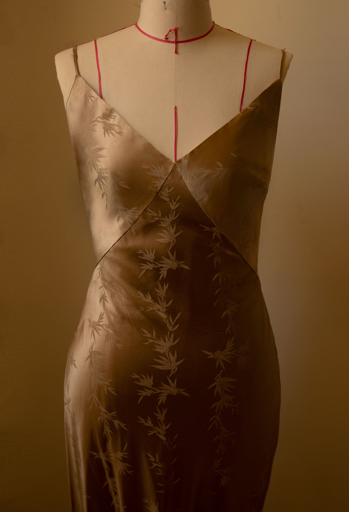 Bamboo Jacquard Gown
