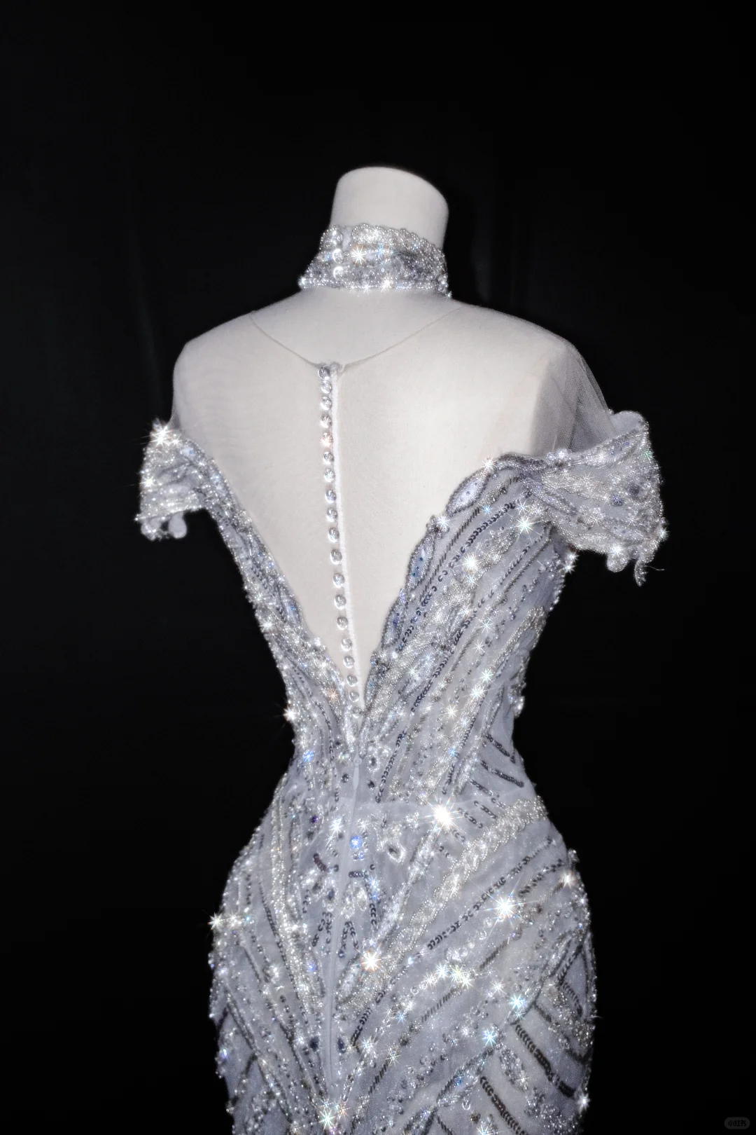 Vestido de noche de tul con lentejuelas y hombros descubiertos, con purpurina y cuentas, corte sirena, para fiesta de graduación y boda, Y8685