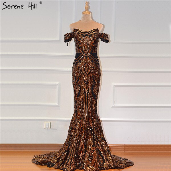 En oferta, sin devolución ni reembolso. Vestidos de fiesta negros sexys africanos con lentejuelas, sin mangas, estilo sirena, 2025. Vestidos de fiesta sexys de lujo LA60935.