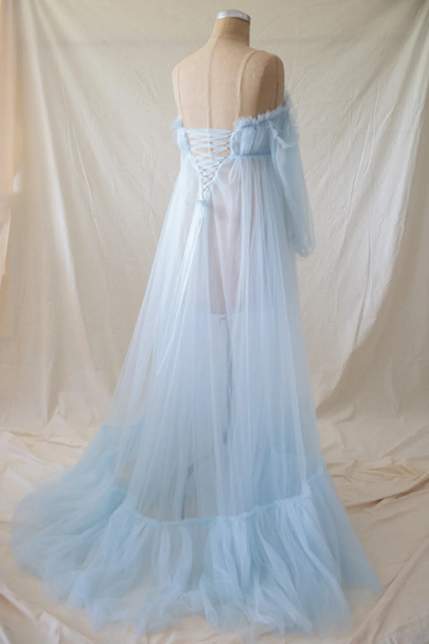 Boho-inspired maternity gowns for Photo Shoot SY006