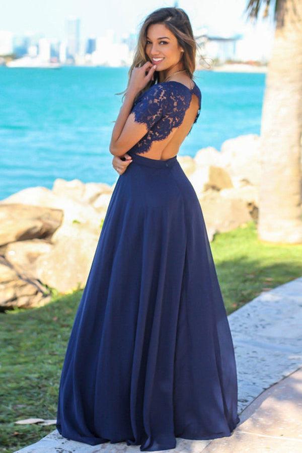 Chiffon Sweetheart Neckline A-line Bridesmaid Dresses With Appliques BD099