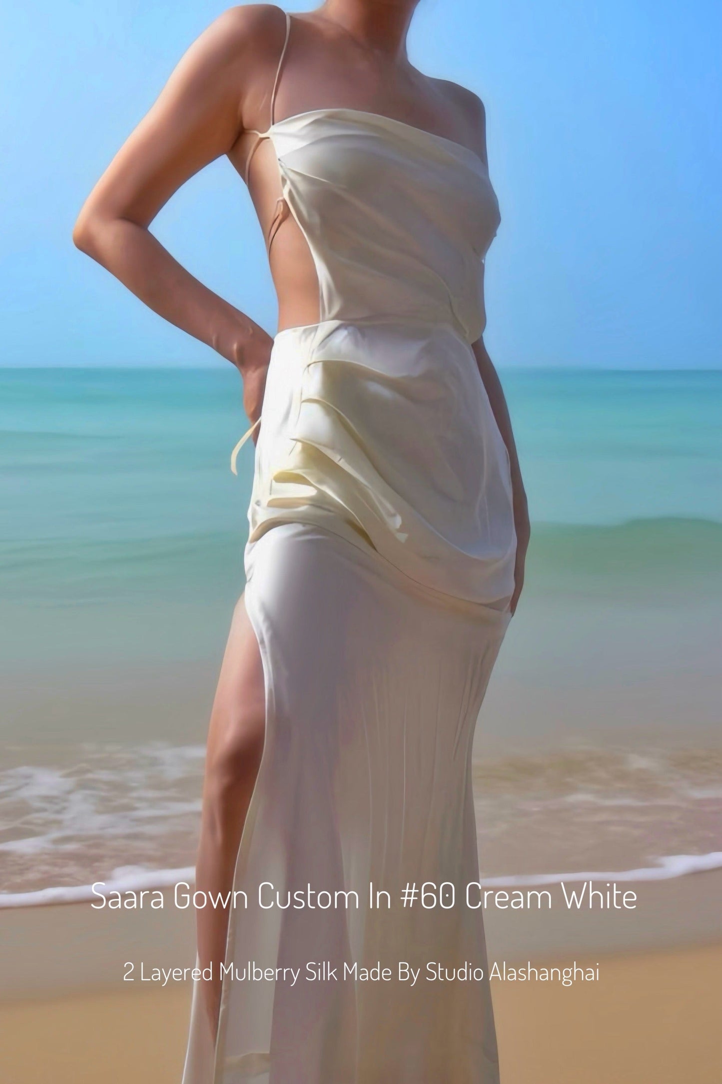 100% Mulberry Silk Saara Dress Gown
