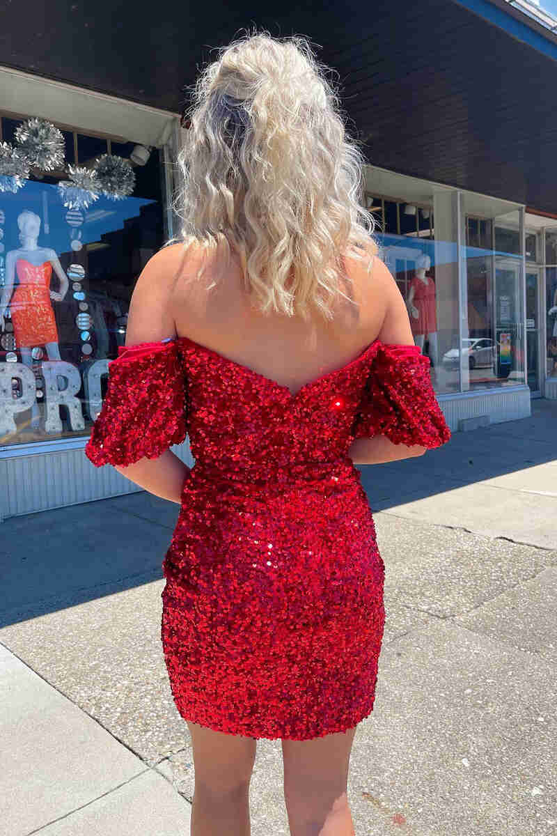 Verity | Vestido de fiesta ajustado con lentejuelas y escote en forma de corazón