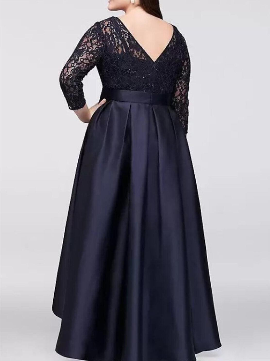 A-Linie/Prinzessin Kleider für die Brautmutter mit Applikationen und Gürtel