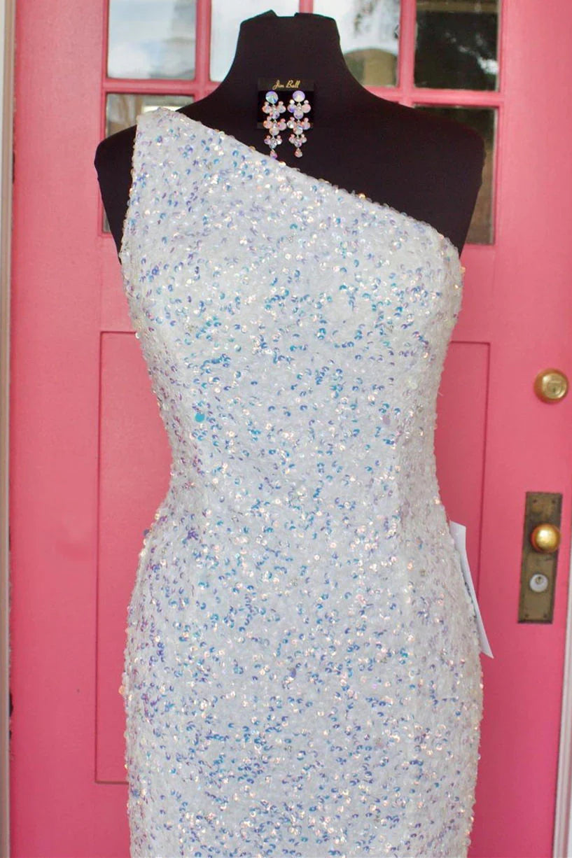 Sequin Maxi Dress Slim Fit Prom Dresses SYP106