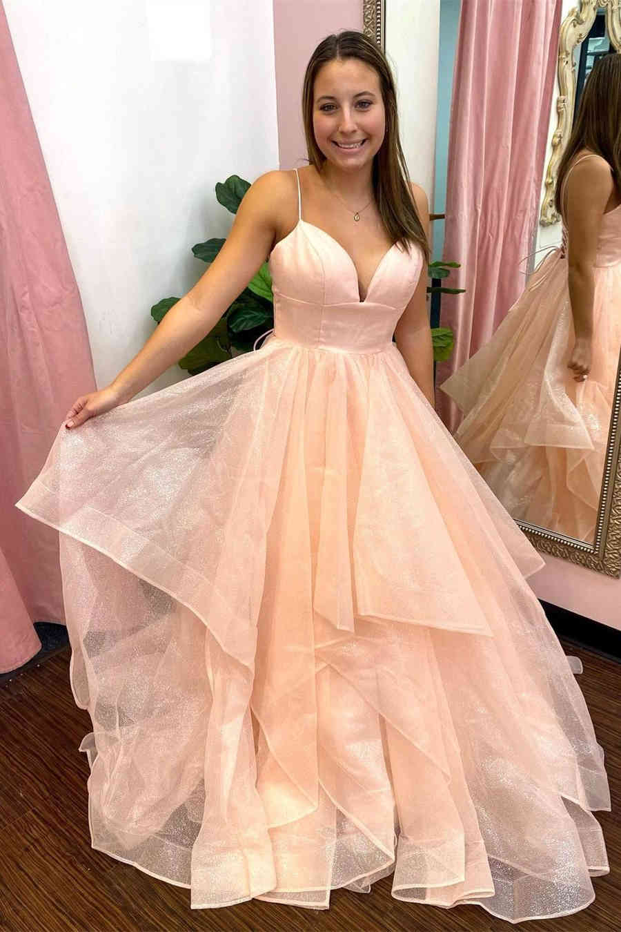 Prinzessin Lavendel Stufenkleid aus Tüll SYP111
