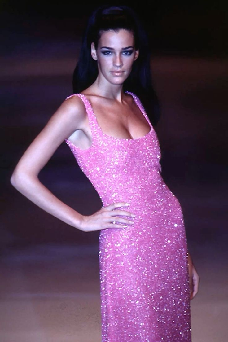 Wunderschönes rosa Pailletten-Ballkleid Abendkleid Y8176