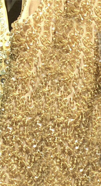 On Sale no return no refundSale Red Strapless Sexy A-Line Evening Dresses Latest Design Sleeveless Sequined Beading Formal Dress Real Photo LA70004