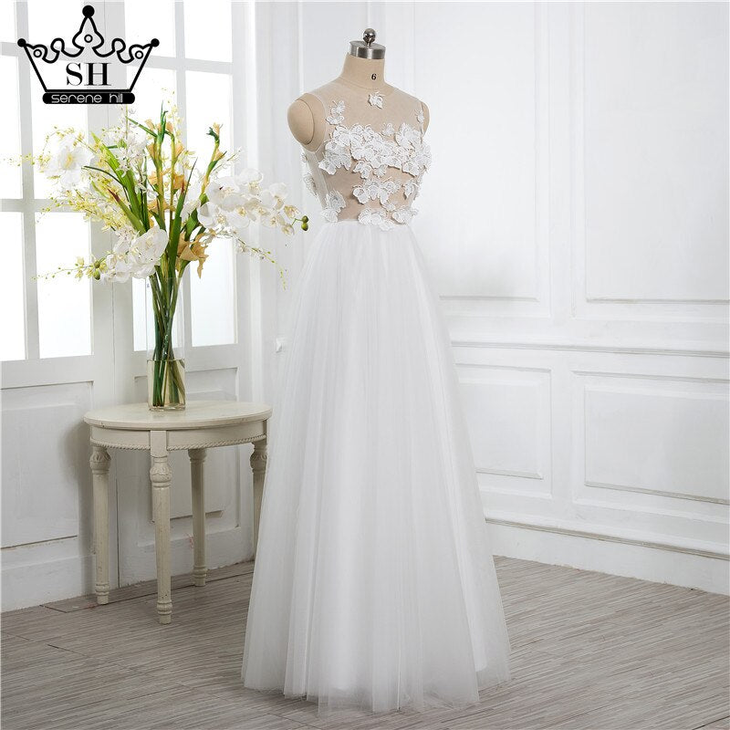 Vestido de noche largo con estampado de mariposas, fotos reales, para playa, fiesta, formal, HA2111