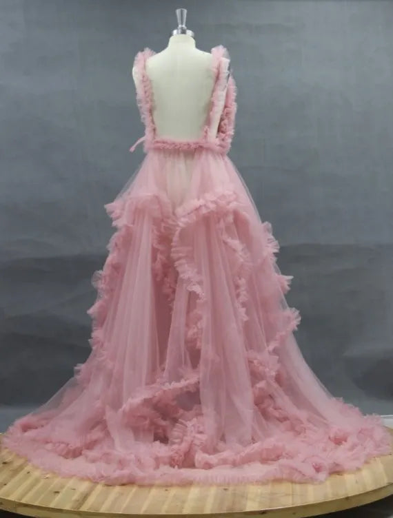 Illusion Schwangeren-Fotoshooting-Roben SY016