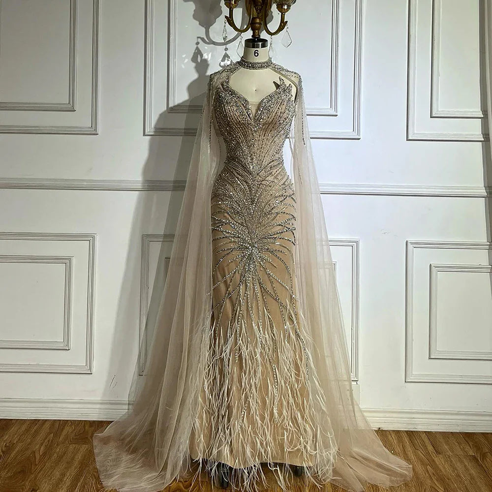Luxus-Designer-Abendkleider im Meerjungfrauenstil für formelle Anlässe LA72882