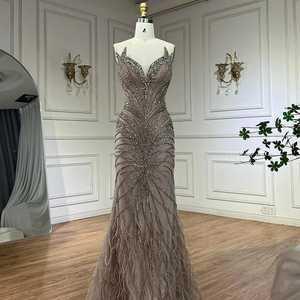 Luxus-Designer-Abendkleider im Meerjungfrauenstil für formelle Anlässe LA72882