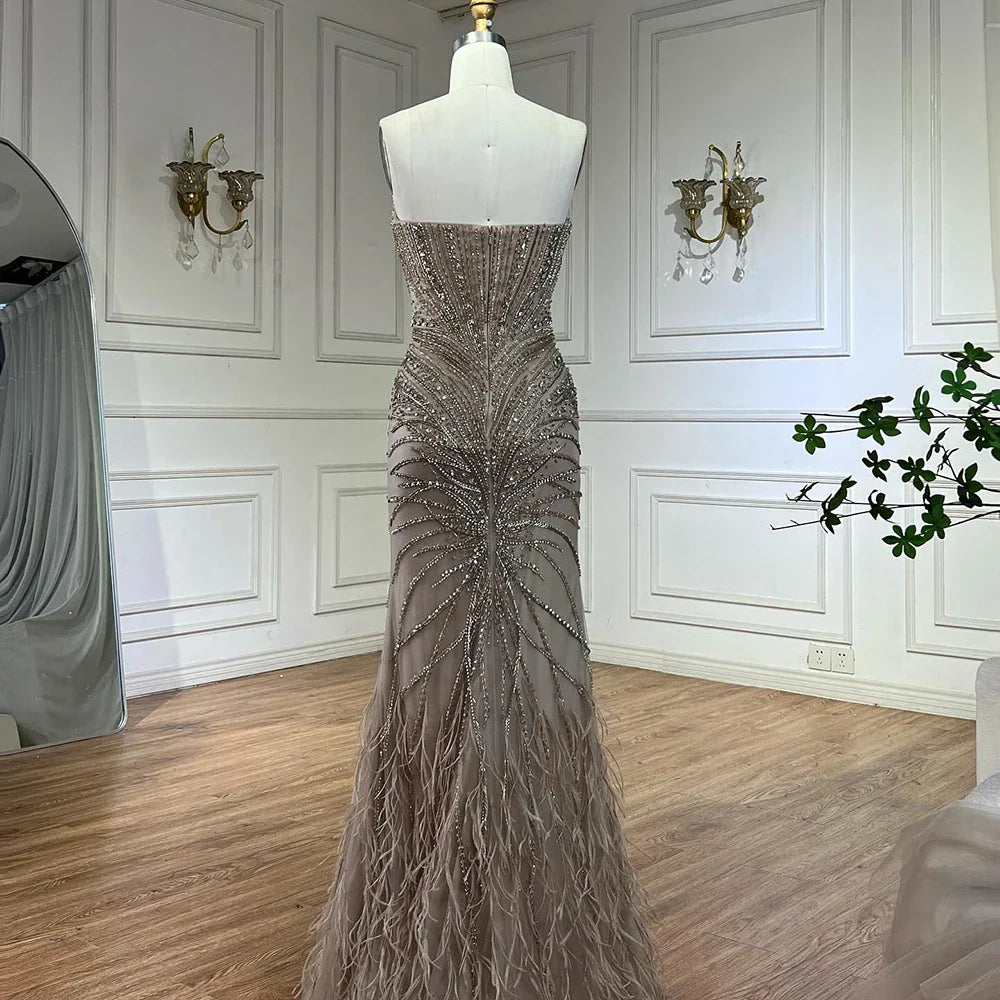 Luxus-Designer-Abendkleider im Meerjungfrauenstil für formelle Anlässe LA72882