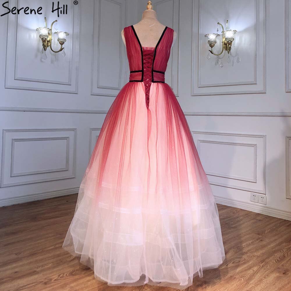 Rot Einfache Sexy Abendkleider Ballkleider 2025 Sleeveless Lace Up Für Frauen Party LA71407
