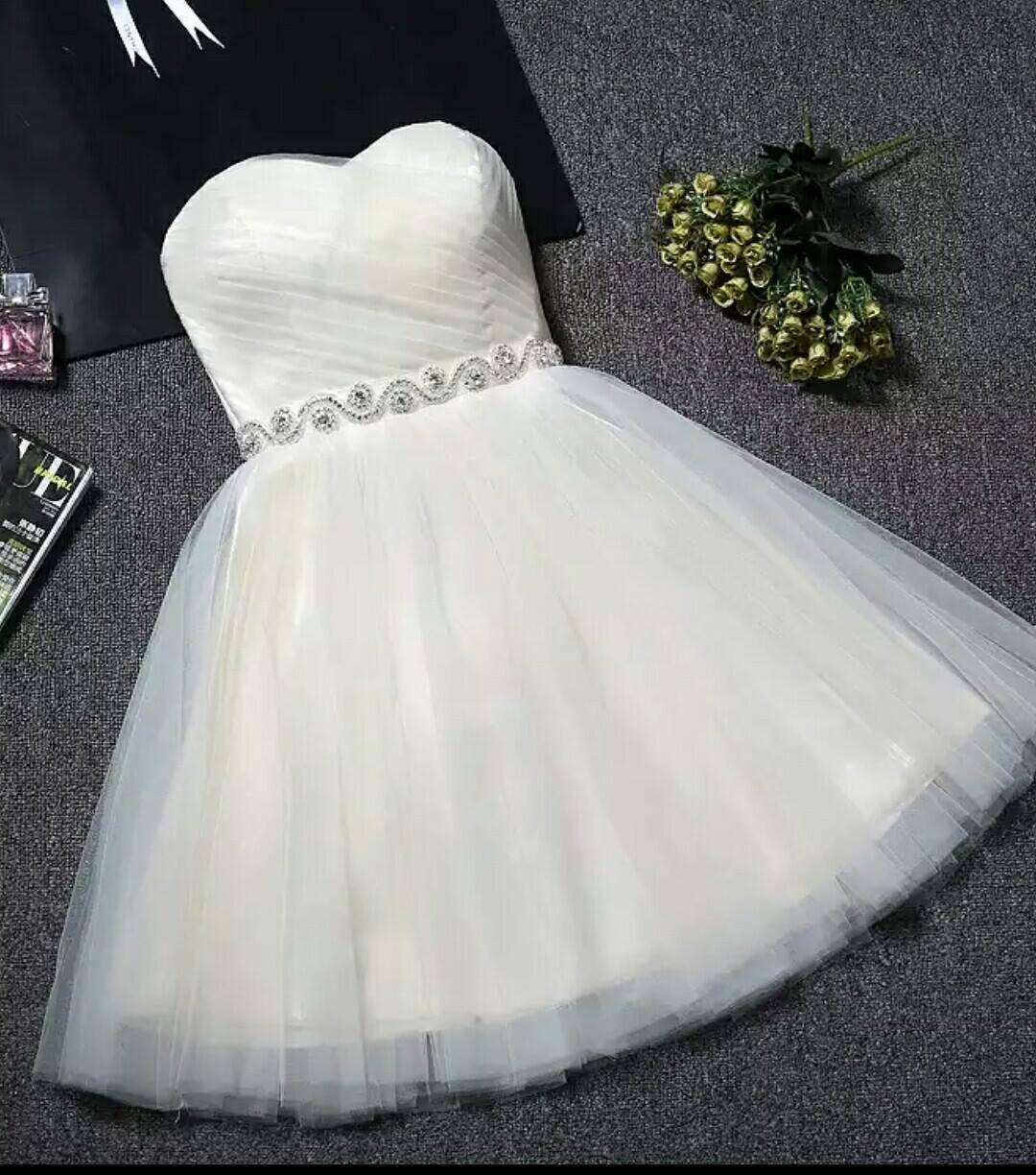 Trägerloses Homecoming-Kleid mit herzförmigem Ausschnitt, errötendes Rosa, kurzes Ballkleid PD304