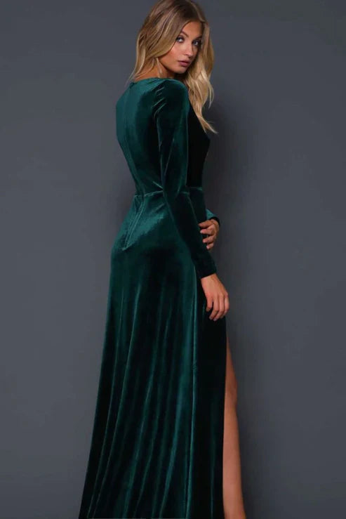Maxi-Samtkleid SYP14