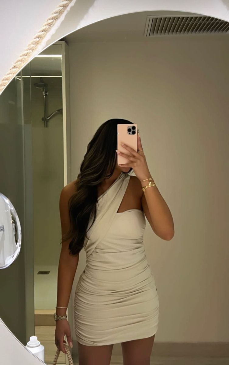 Sexy unregelmäßiger Ausschnitt Homecoming Kleid, figurbetontes Kleid, Partykleid Y2383