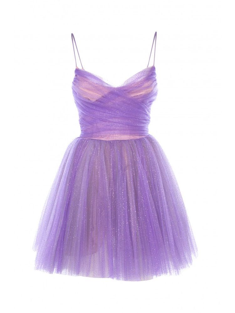 A-Linie Spaghettiträger Tüll Homecoming Kleid, Süßes Geburtstagspartykleid, Y2512