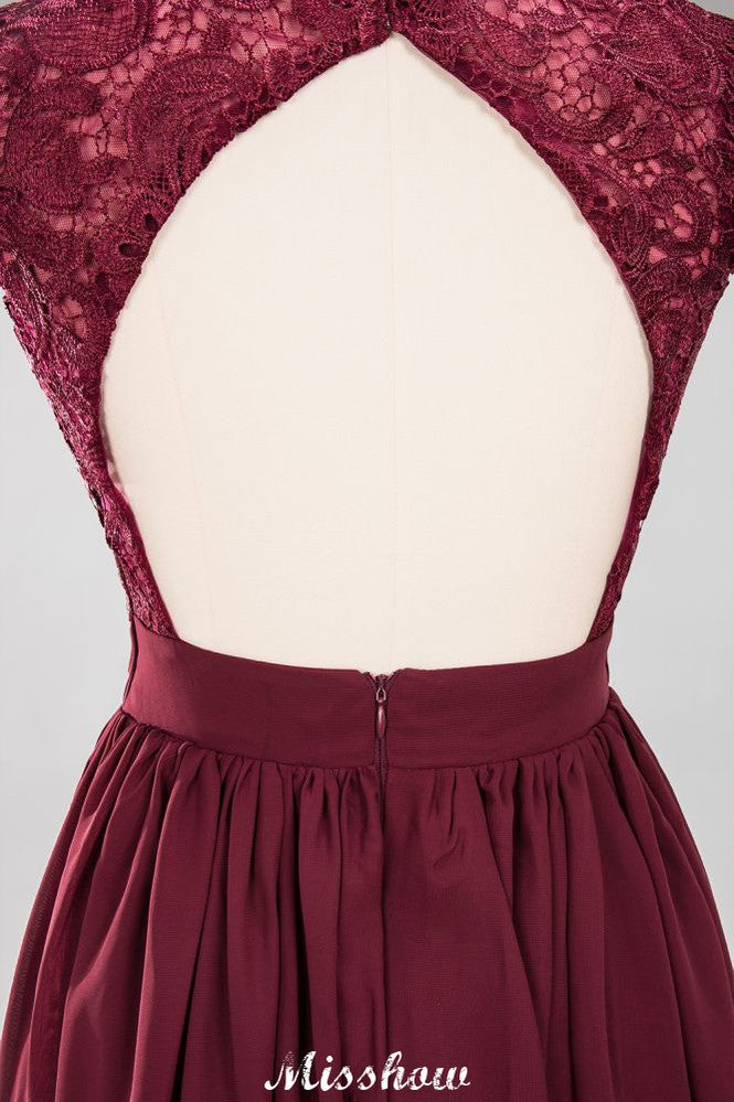 Vestidos de dama de honor de gasa con encaje, escote en V, sin mangas, hasta el suelo, con volantes