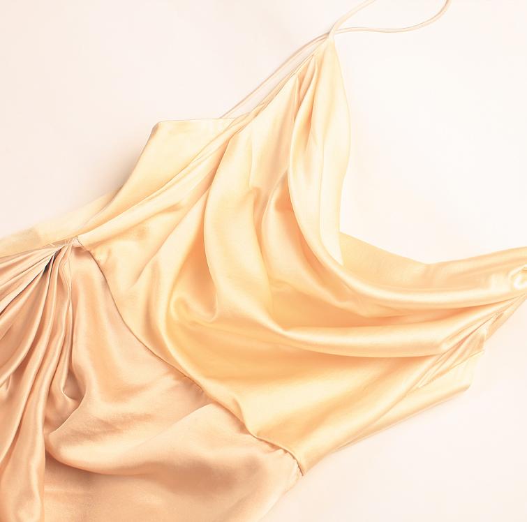 Agate Mulberry Silk Gown