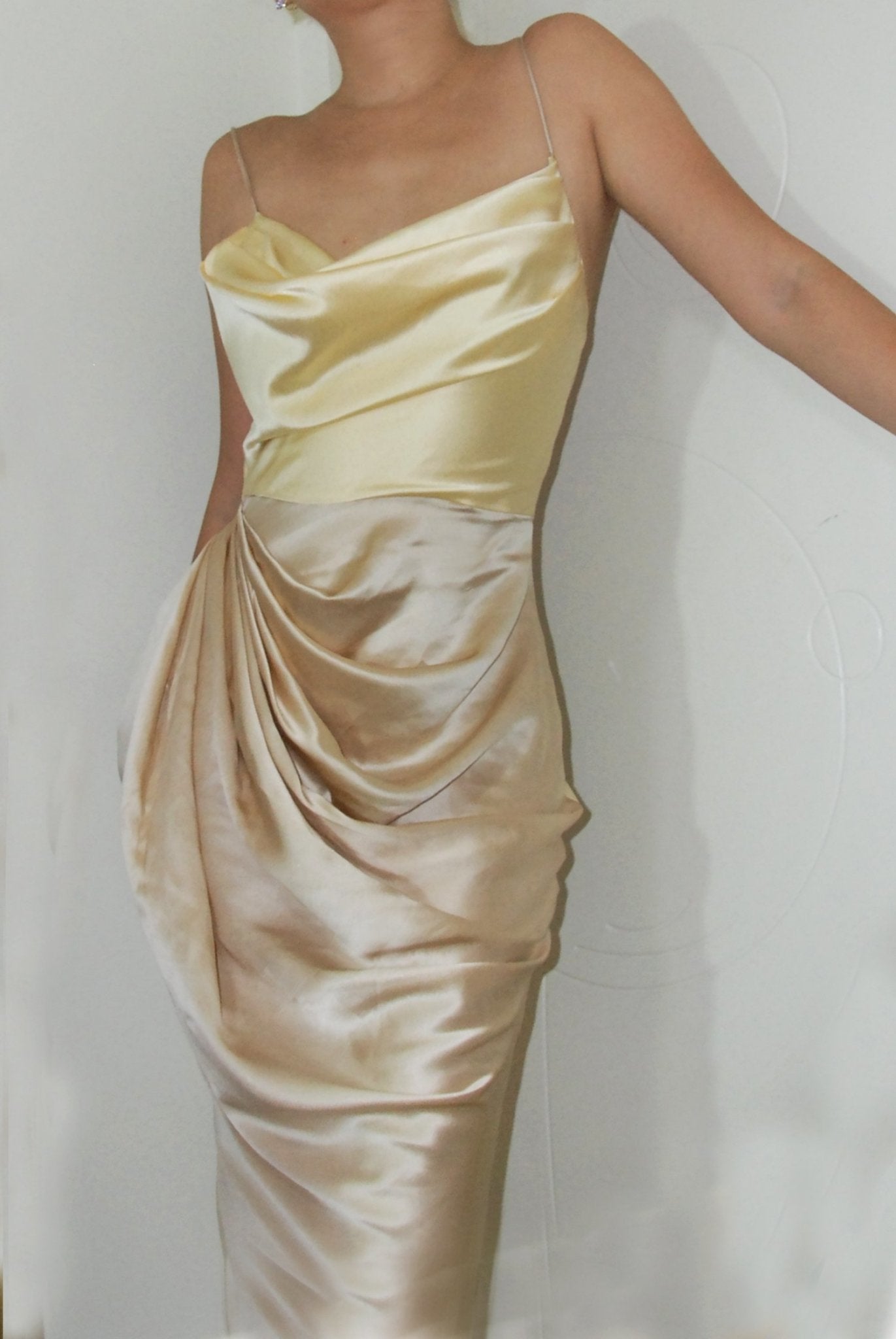Agate Mulberry Silk Gown
