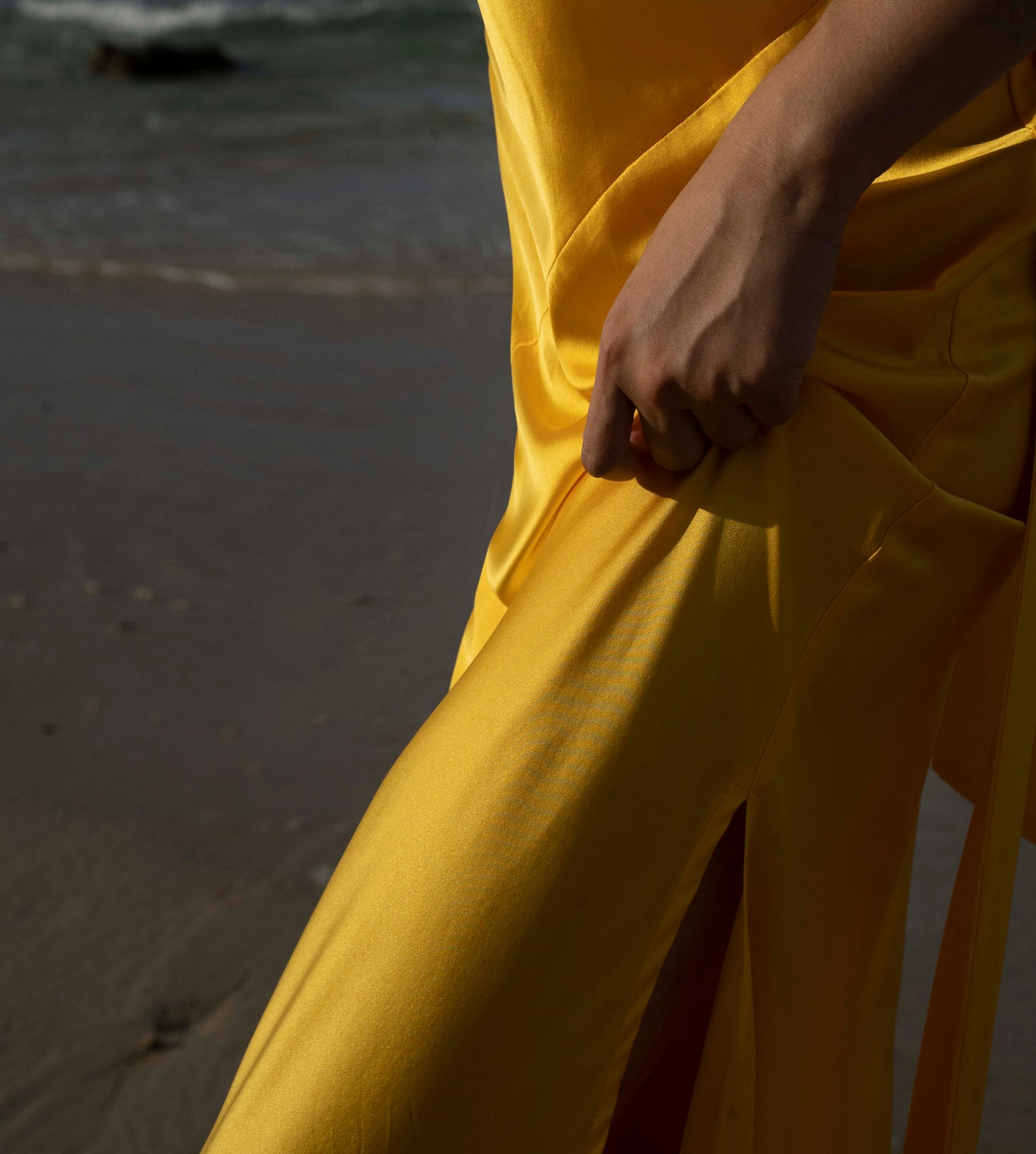 Alleta Silk Dress Gown