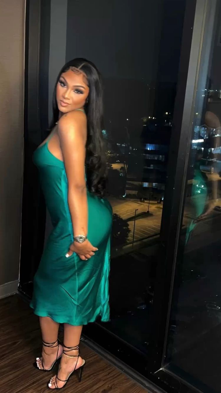 Vestido de noche de seda con tirantes finos para 18 cumpleaños, sexy, Y639