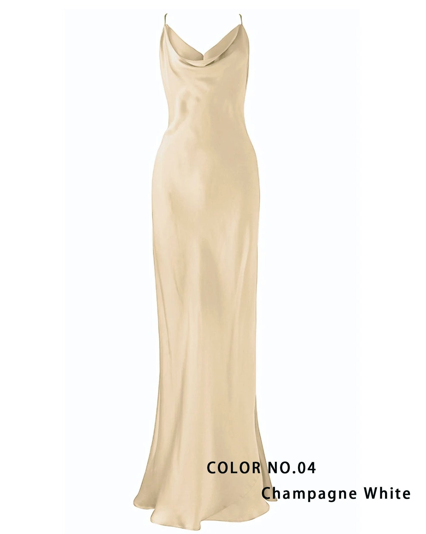 Crystal Mulberry Silk Gown