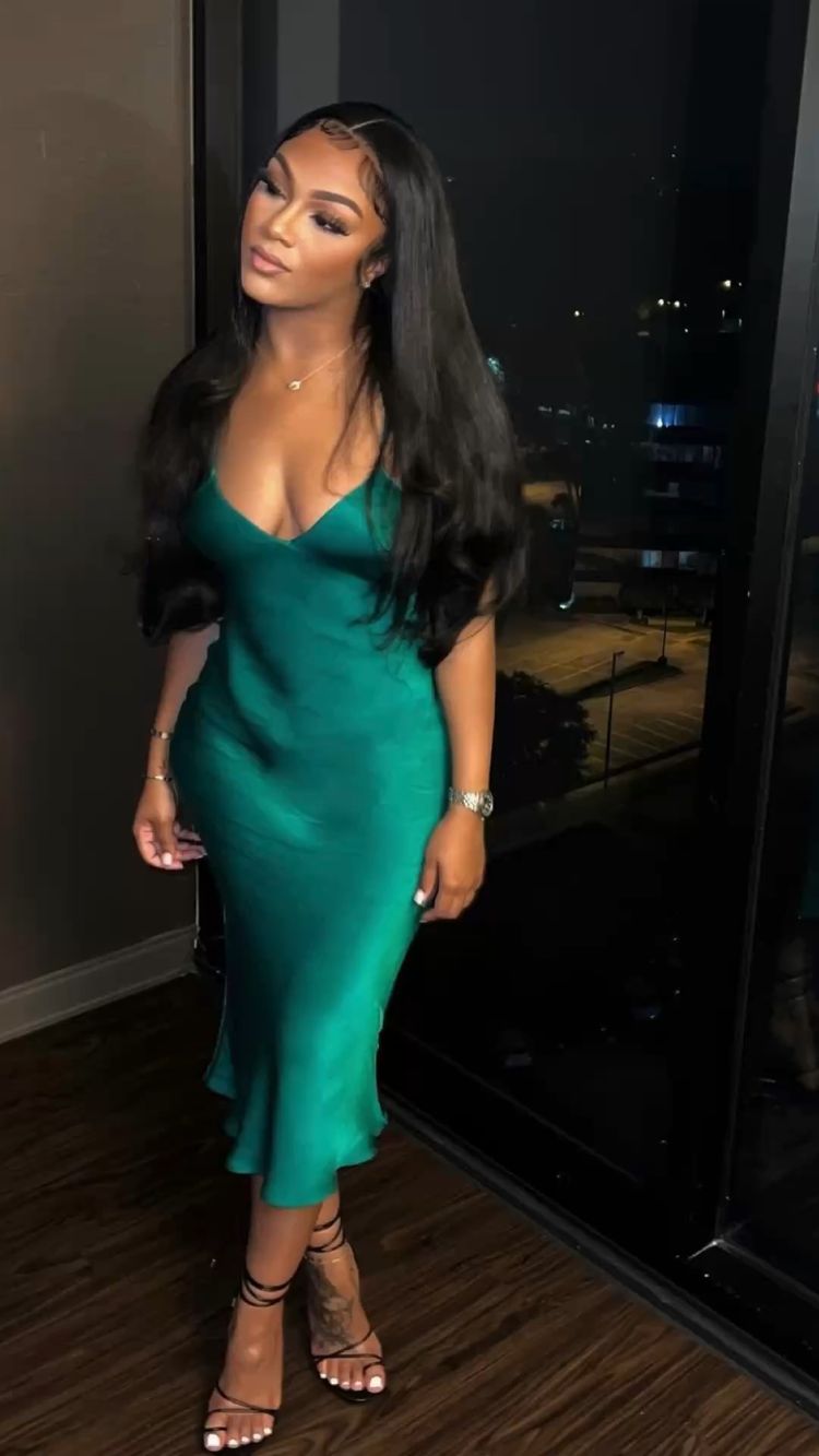 Vestido de noche de seda con tirantes finos para 18 cumpleaños, sexy, Y639