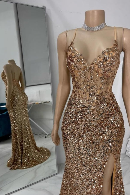 Wunderschönes säulenförmiges, ärmelloses Ballkleid aus Tüll mit Spaghettiträgern und Strass