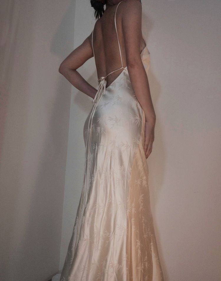 Bamboo Jacquard Gown