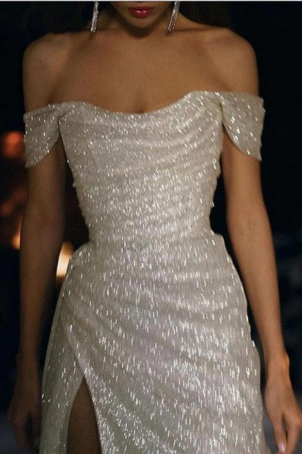 Mermaid / Trumpet Wedding Dresses Sparkle & Shine Dress Wedding Party