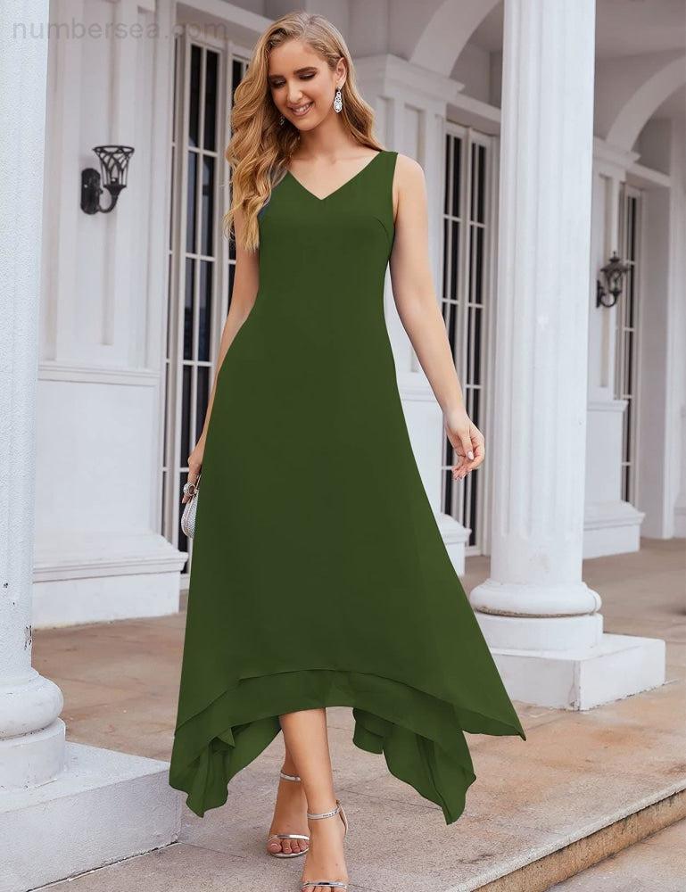 Sunnderly Chiffon Plus Size Mother of Bride Dresses with Jacket Formal Dresses for Wedding SY28073