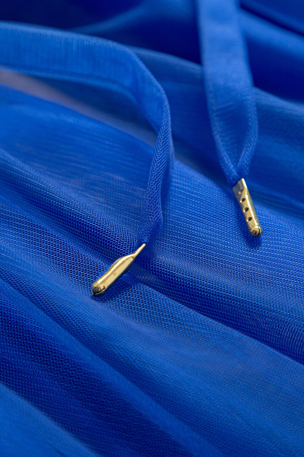 One-Shoulder-Cocktailkleid aus Tüll