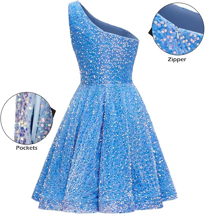short prom dresses sequin homecoming dresses SYH96