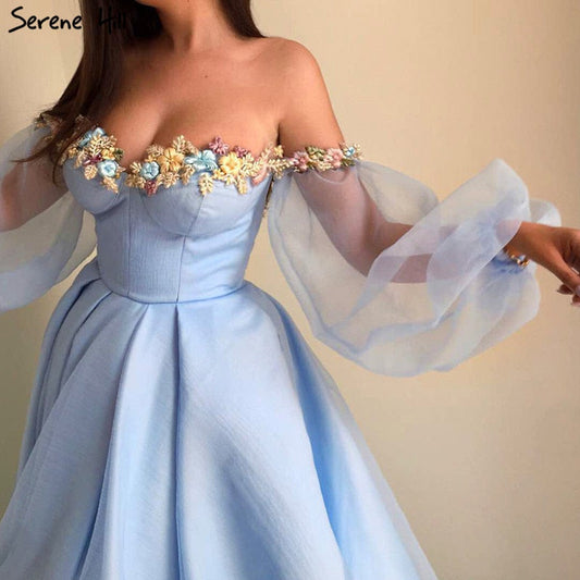 Vestidos de noche con hombros descubiertos LA6491