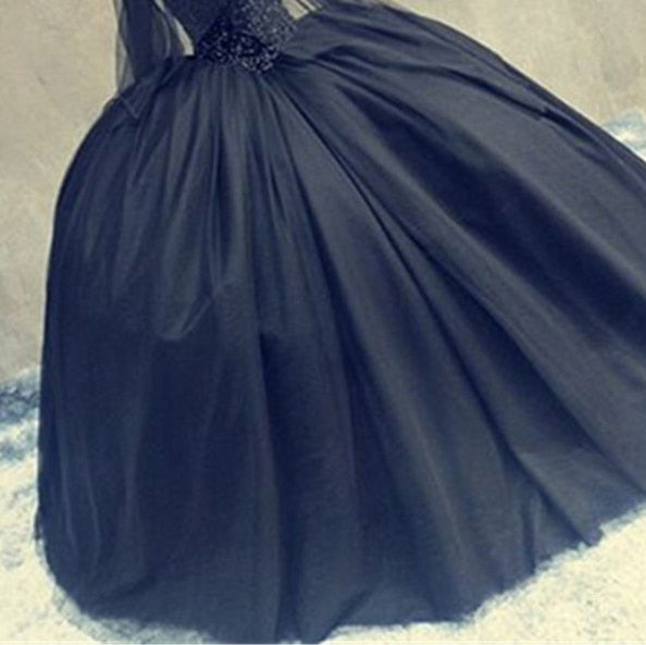 Luxus Perlen Burgund Kristall Puffy Ballkleid Prinzessin Brautkleider