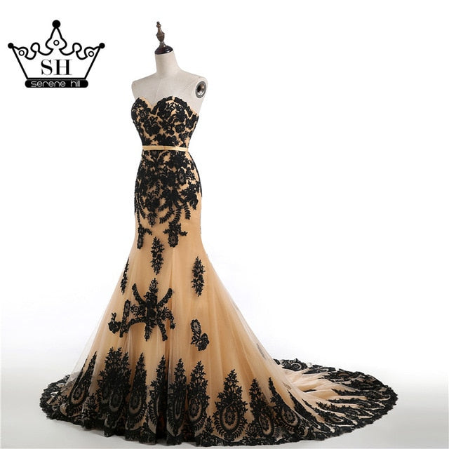 Luxus Meerjungfrau Stickerei Brautkleid Brautkleid Custom Size Robe